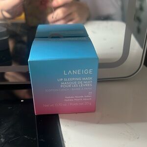 LANEIGE lip sleep mask COTTON CANDY EDITION!!